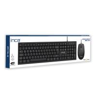 INCA IMK-376T KABLOLU SLİM  Q KLAVYE MOUSE SET - 1